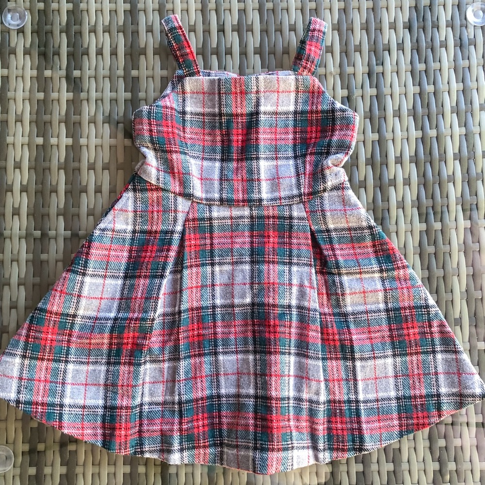 Copper Key Pinafore Dress